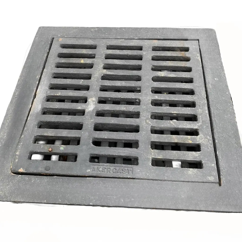 American cast iron products 24” x 24” catch basin frame and grate