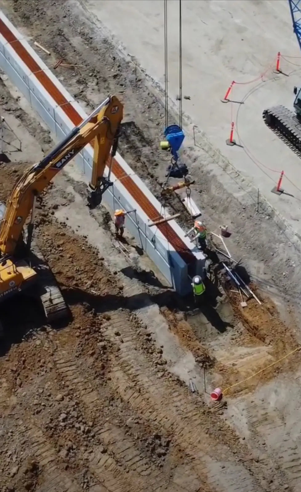 Installation Of Heavy Duty Trench Drain System