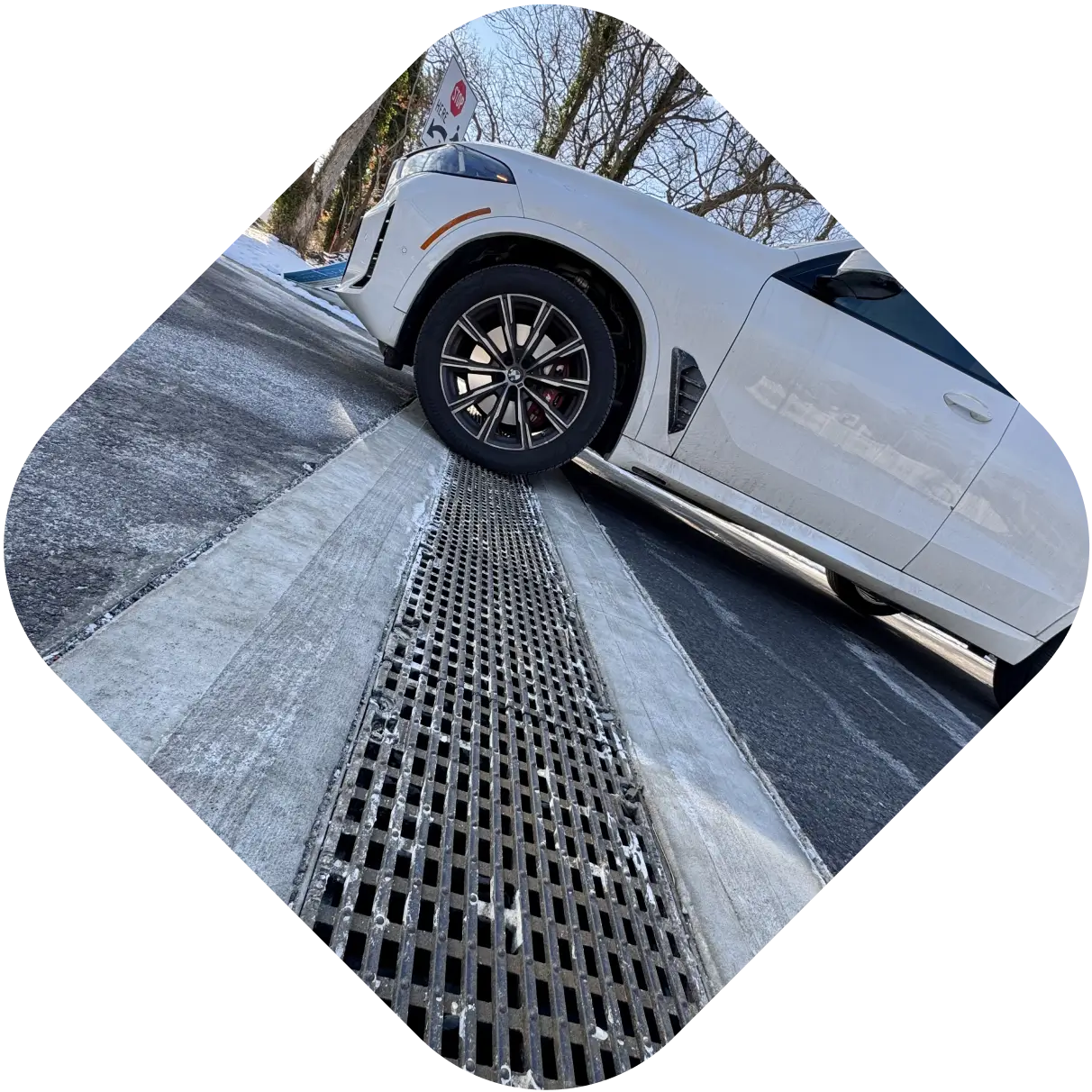 Installed SwiftDrain Trench Drain System