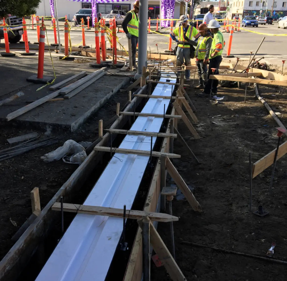 Seamless Integration with Linear Trench Drains