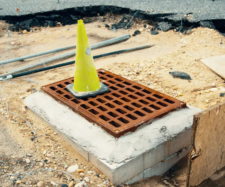 Swiftdrain catch basin frame and grate