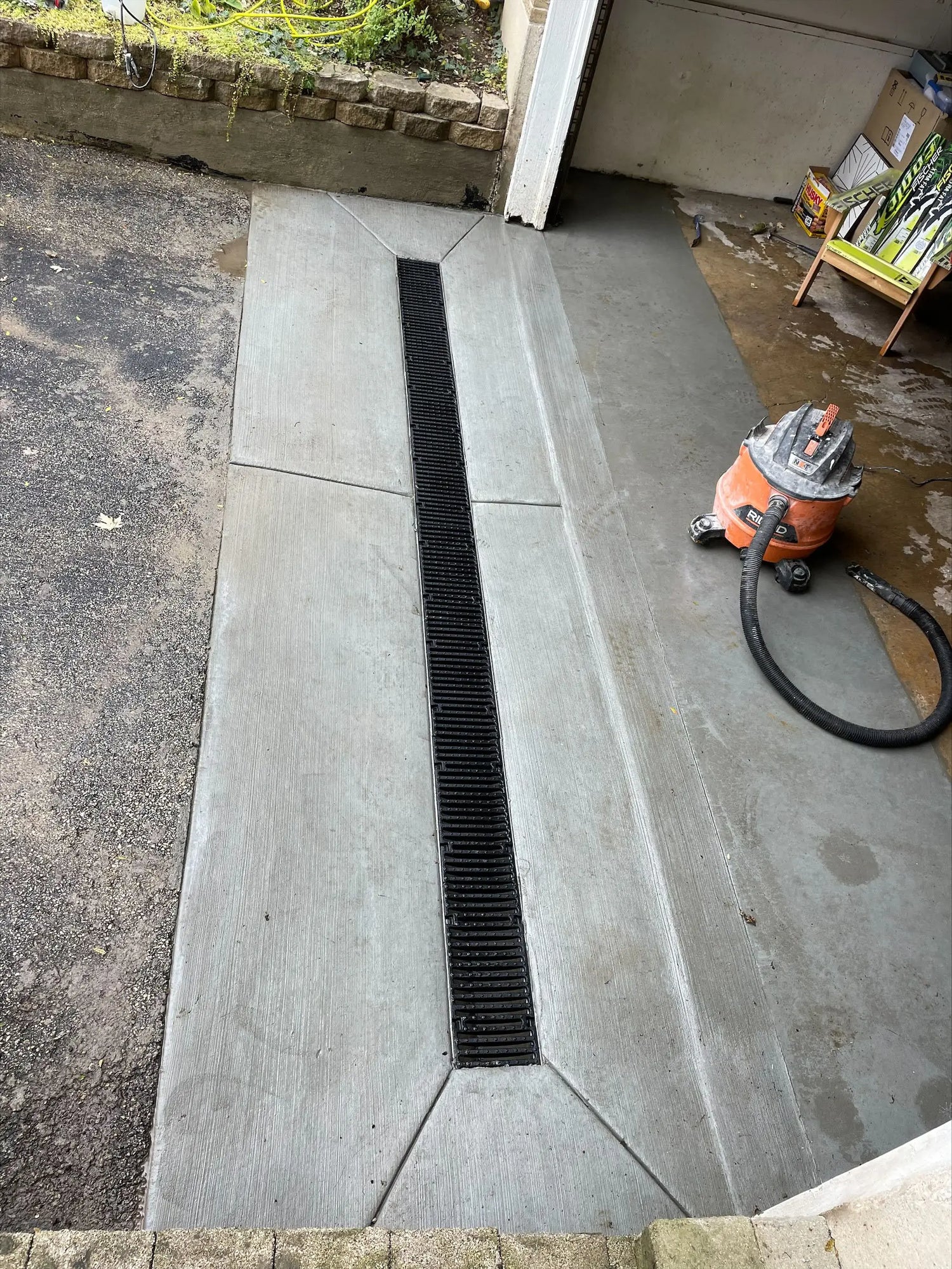 Swiftdrain 200 Residential Driveway Trench Drain Side View
