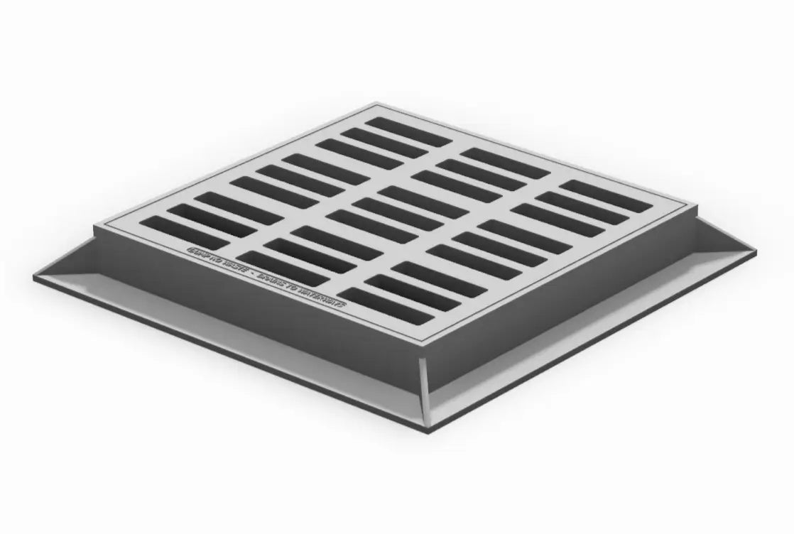 catch basin frame and grate