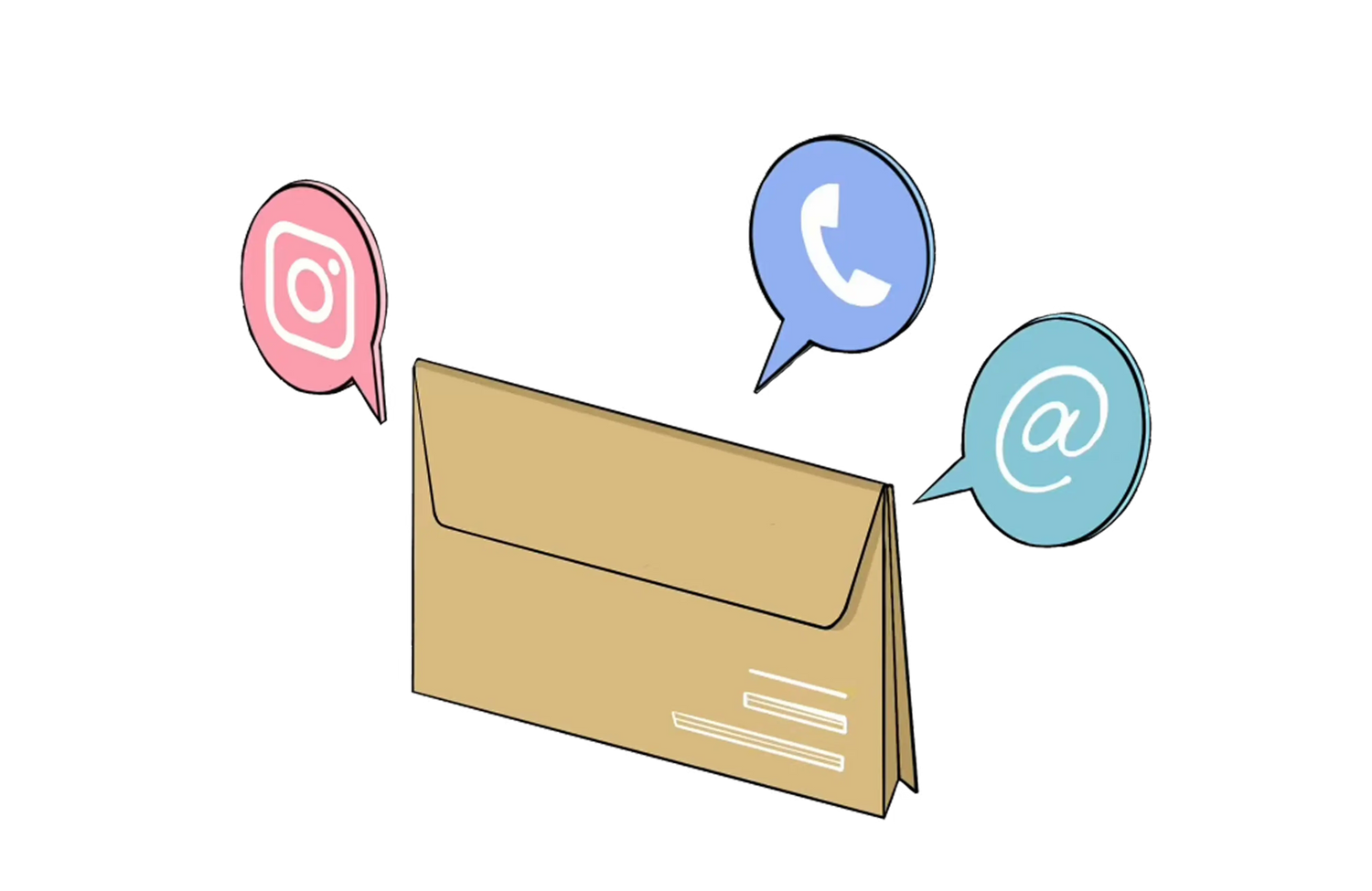Contacts Illustration