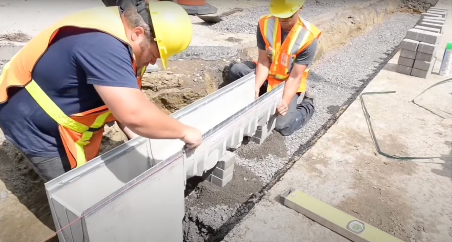 Swiftdrain Trench Drain System Installation