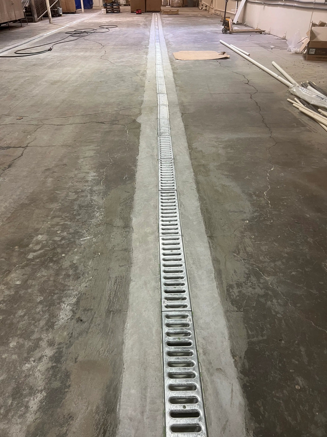 EM Foods sanitary drainage – Trenchdrain