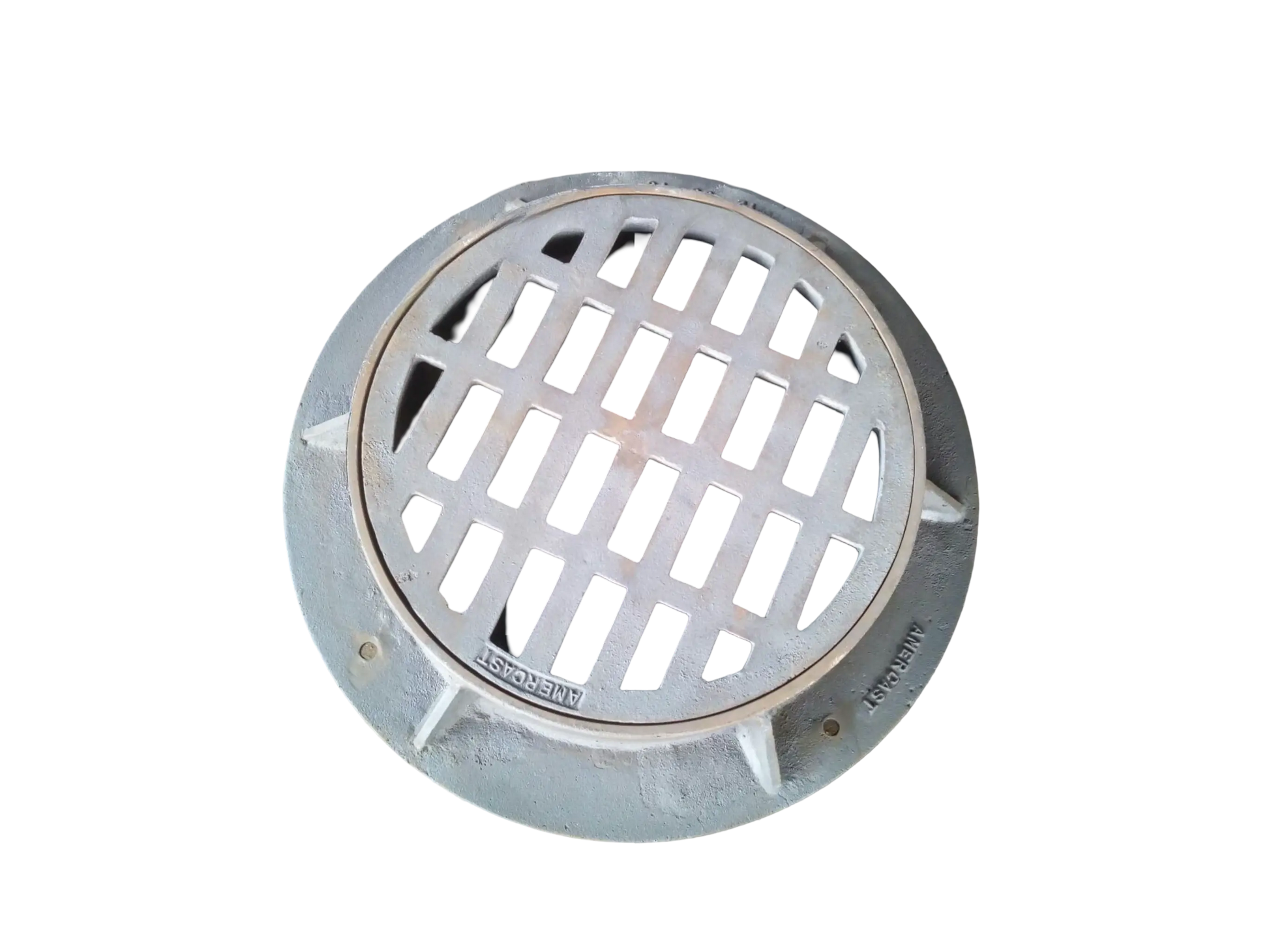 American cast iron products manhole frame and cover 6 x 24