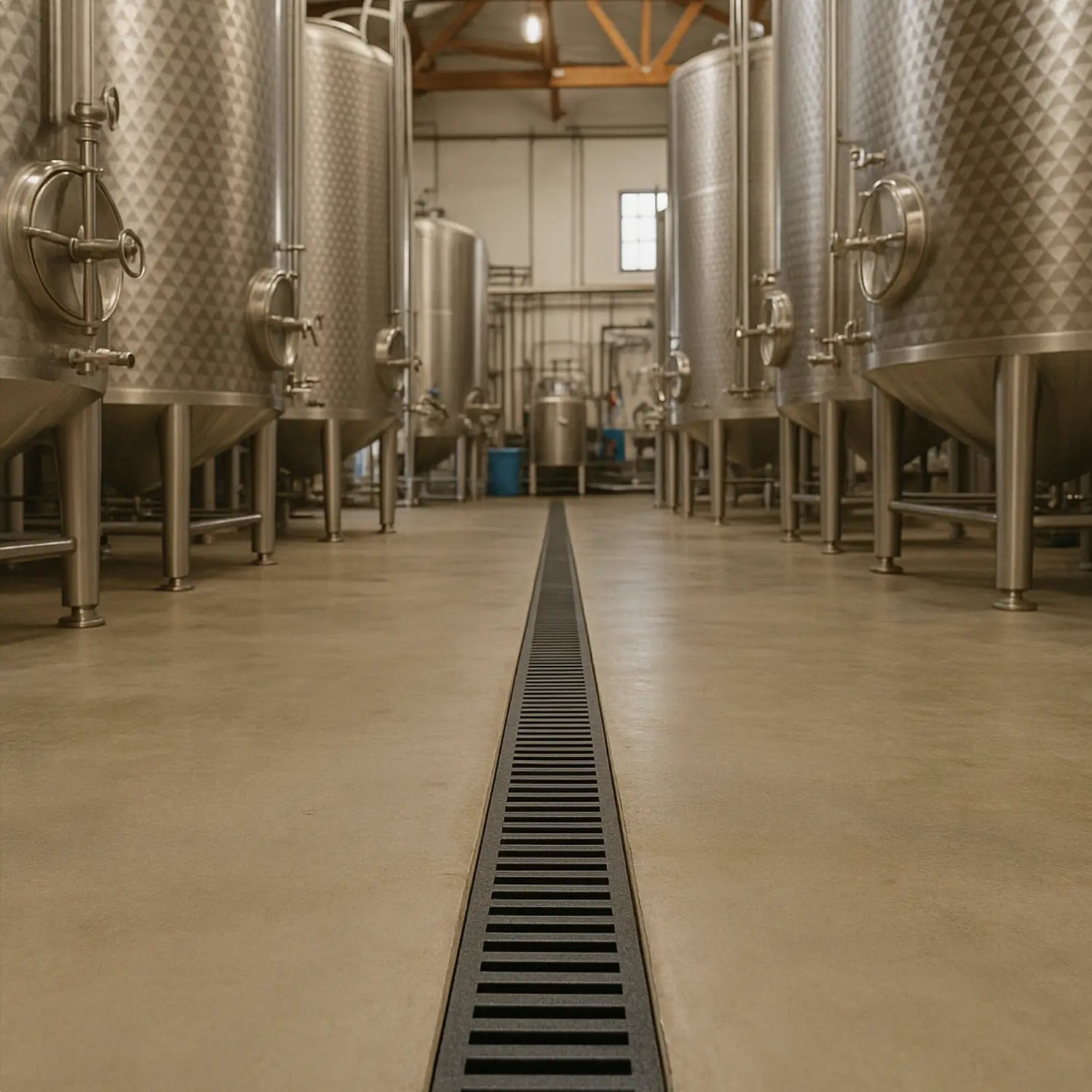 Brewery heavy duty drainage system one