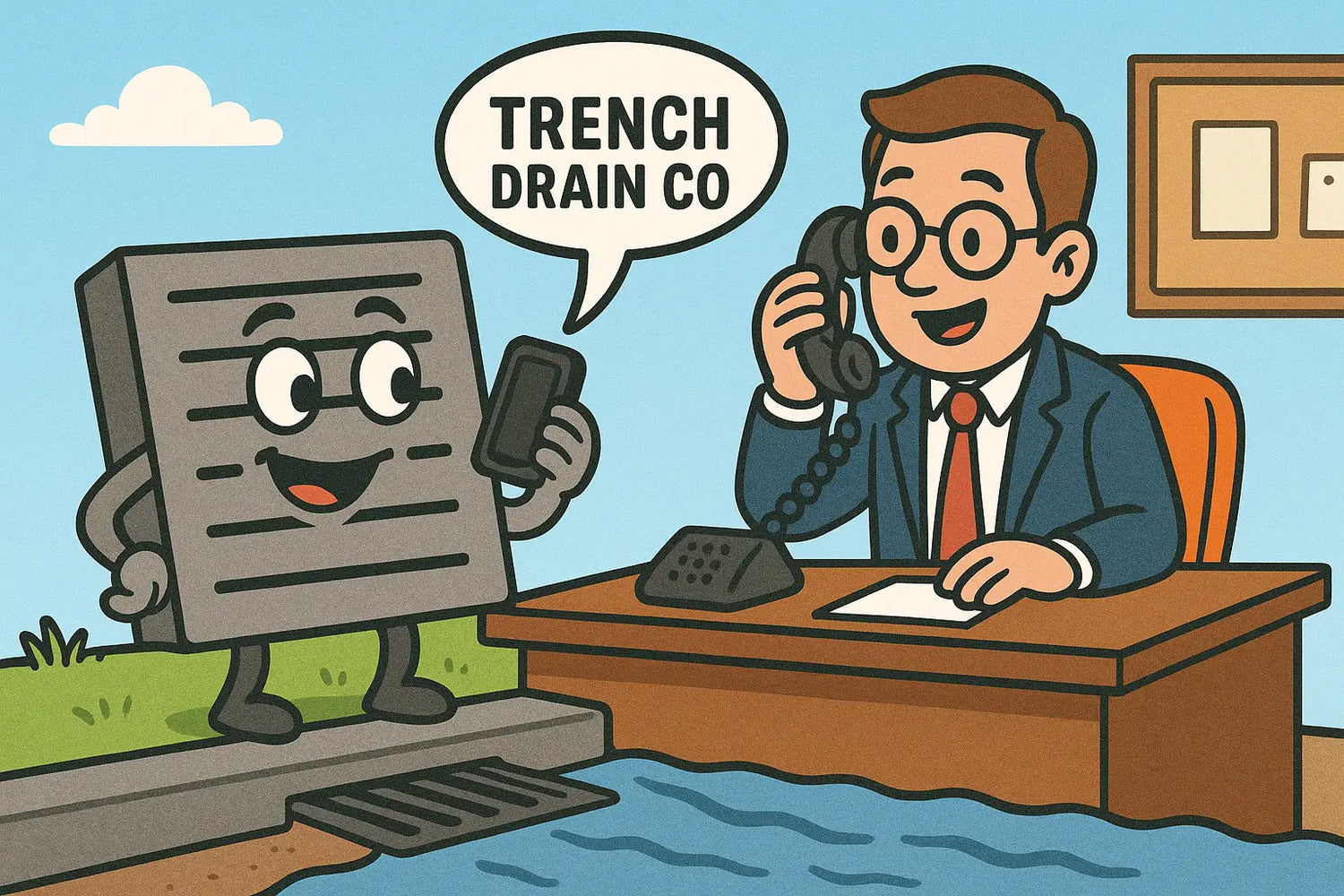 Contact us trench drain Co