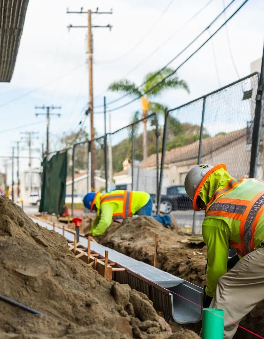 Elevated parking lot structure drainage