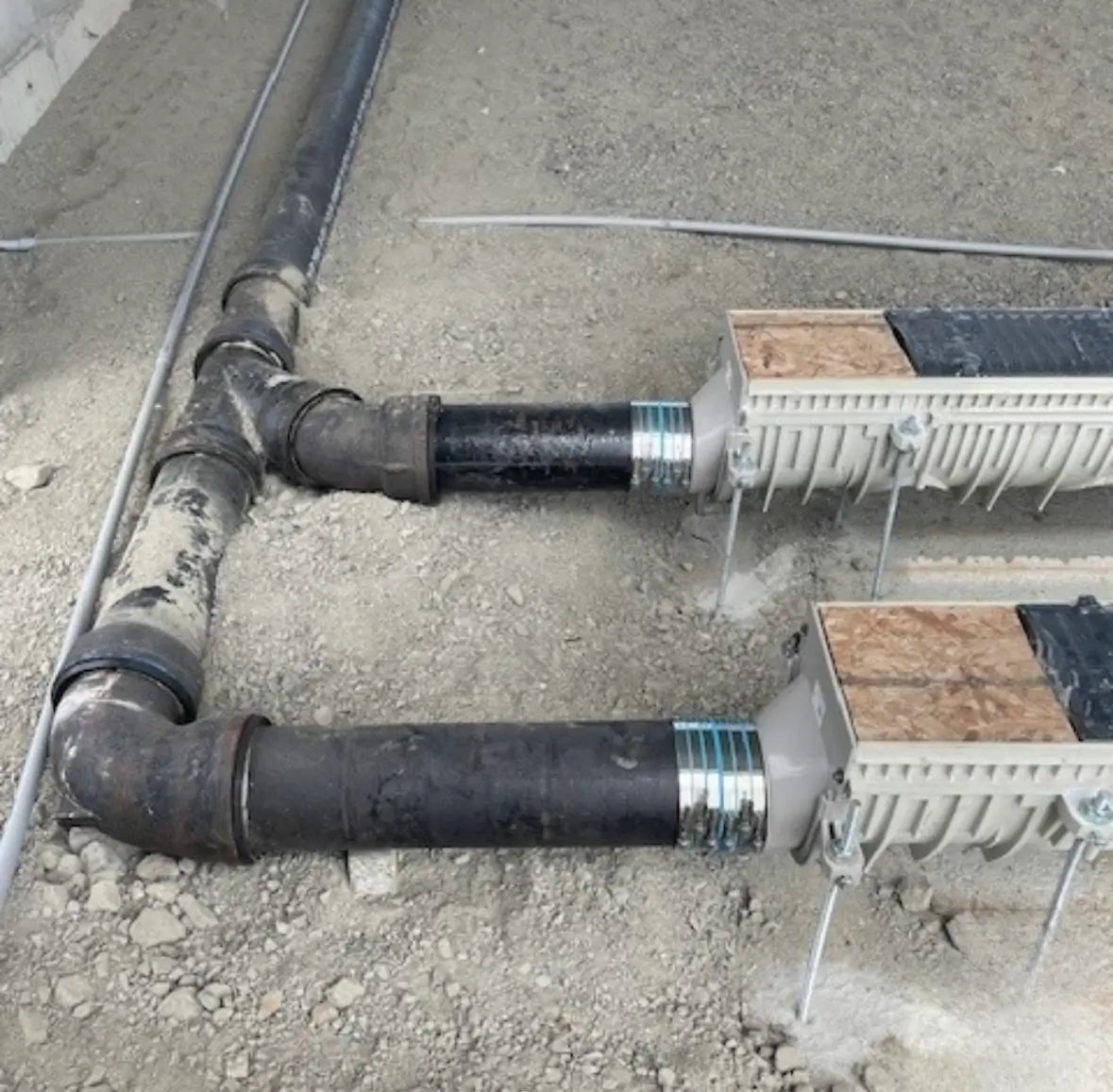 Food and beverage processing facility 200 GRP installation_