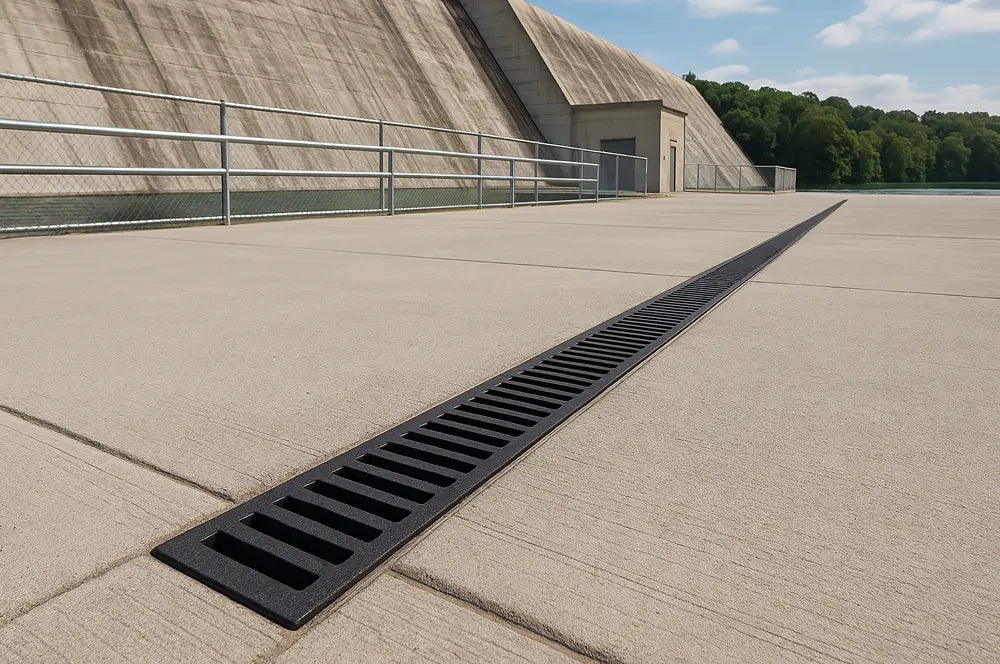 Municipal drainage linear Leo Grates heavy duty