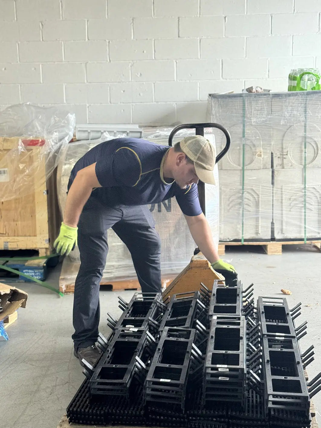 Shipping trench drain Co one