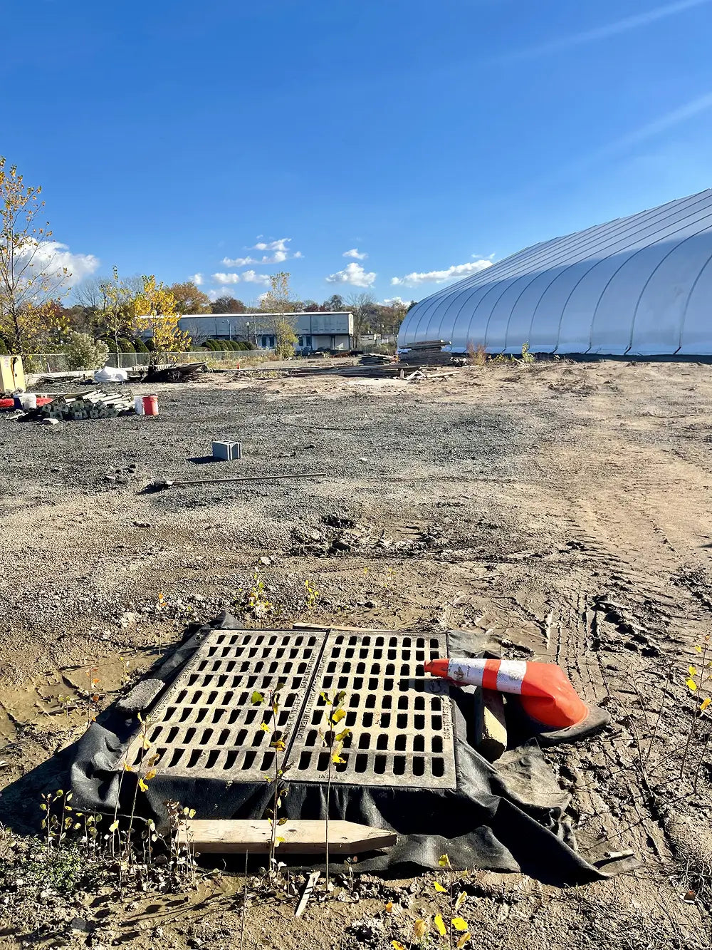 Stadium Trench drain