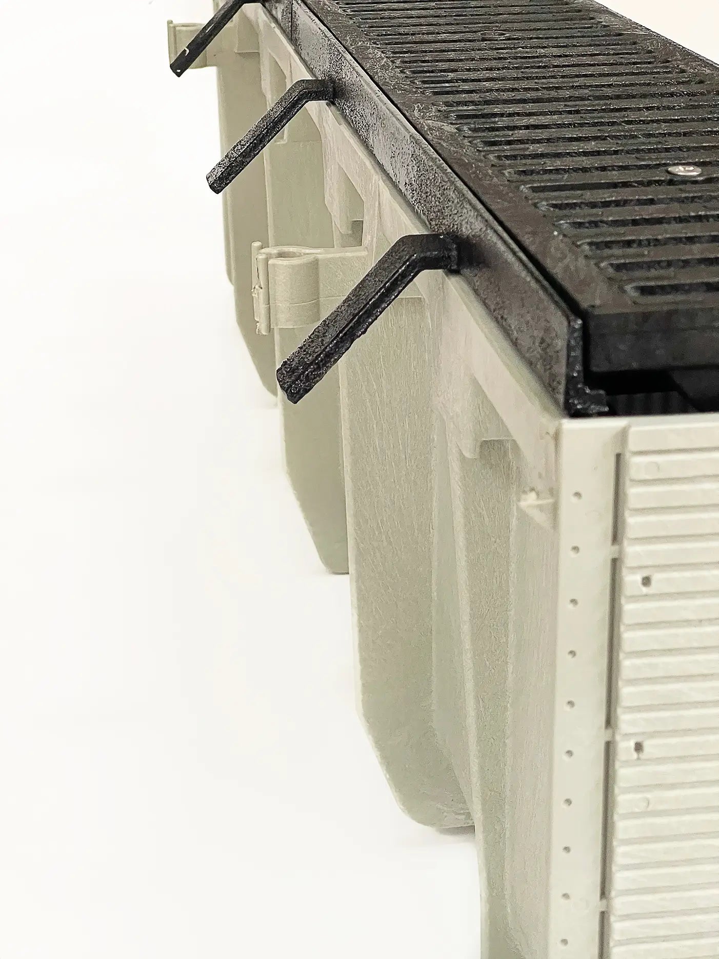SwiftDrain 600HD 6 inch trench drain system frame and grate