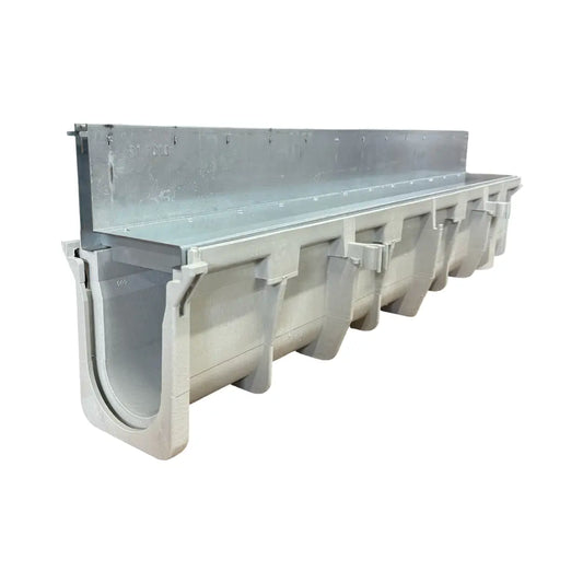 Swiftdrain Top Slot With Galvanized Steel Grate - 45 Degrees Agle