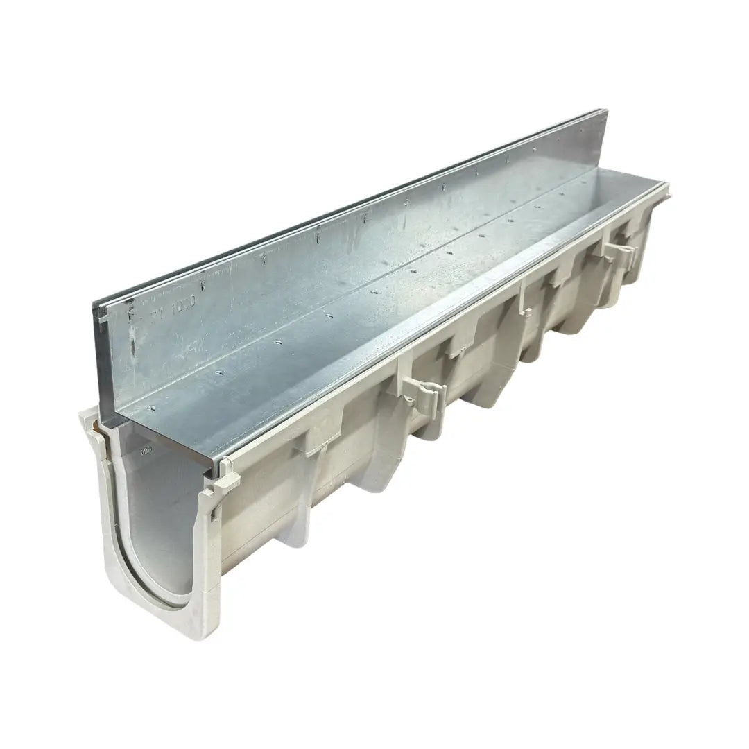Swiftdrain Top Slot With Galvanized Steel Grate - Main angle