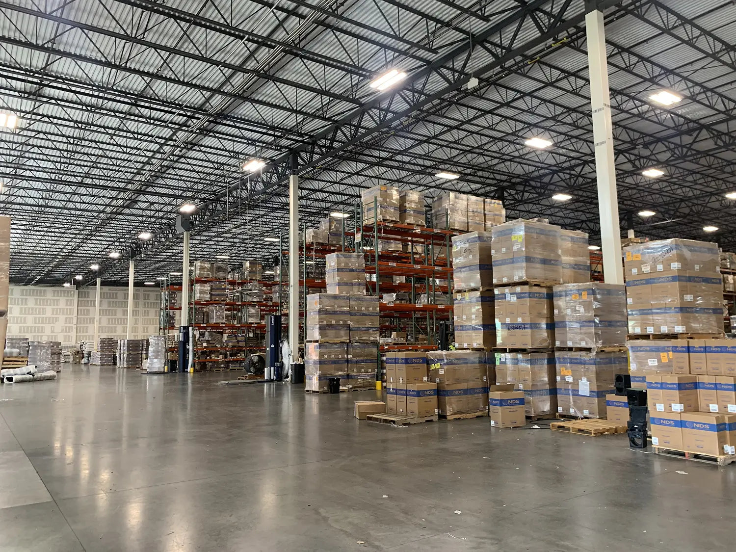 Warehouses facilities drainage