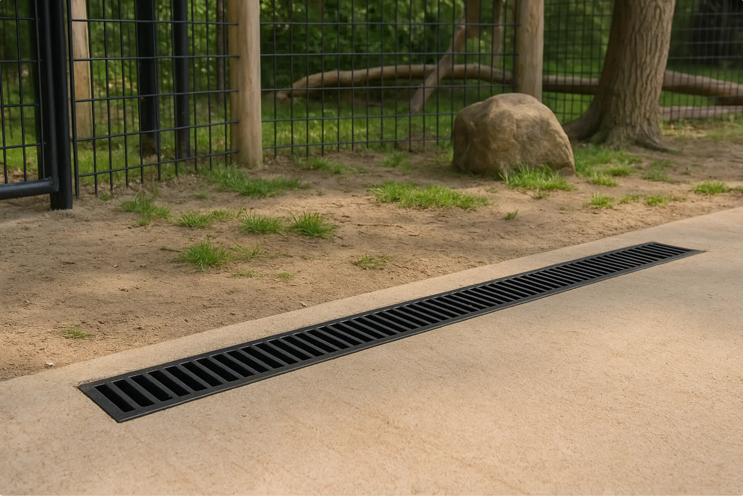 Zoo drainage system