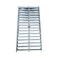 leo 1200 trench drain grate top view